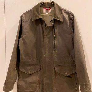 Filson Mile Marker Coat Waxed Jacket Otter Green Small USA